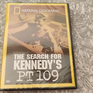 National Geographic DVD - The Search for Kennedy's PT 109 - Yellow and Black